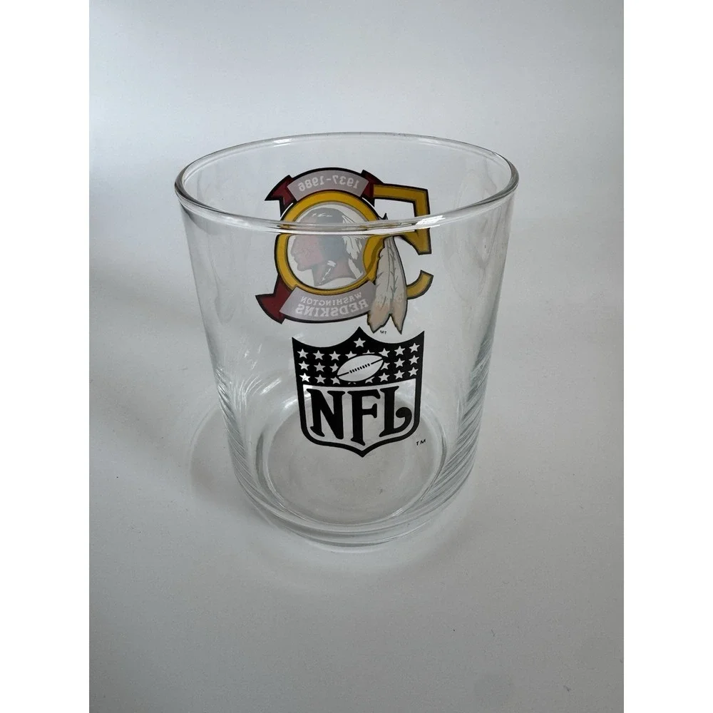 1937 - 1986 Washington Redskins 50 Year Anniversary 12 Oz. Drinking Glass